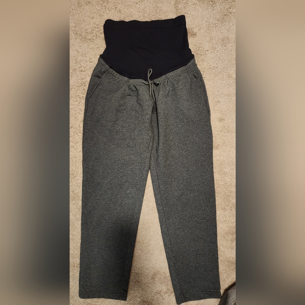 Gray Maternity Pants